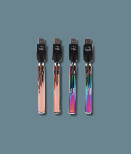 Cloudz Batteryz Individually Packaged Display Box - USB Charger - 24 Count - (Assorted Colors) - Wholesale