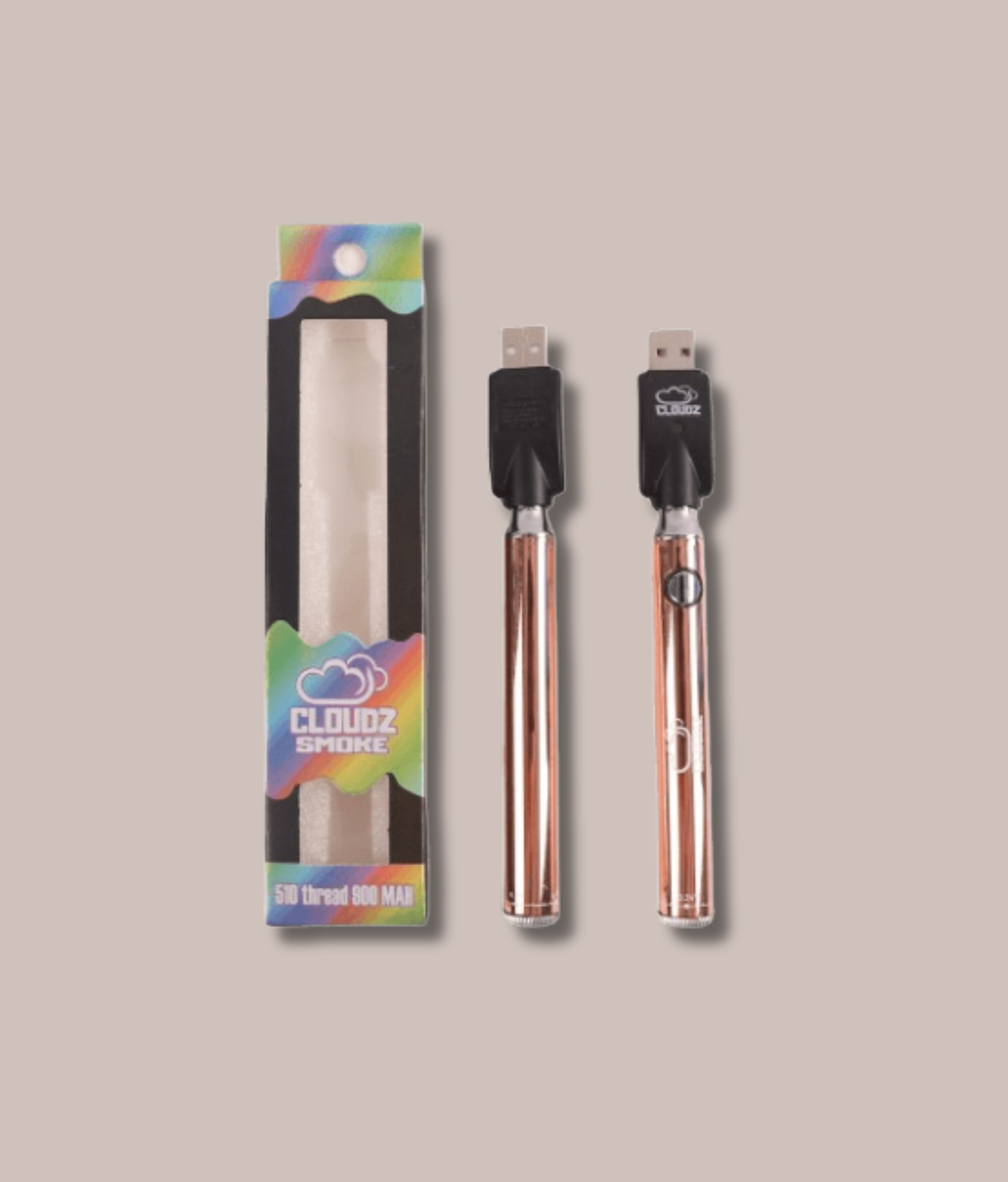 Cloudz Batteryz - USB Charger - 900mAH - Adjustable - (Various Colors)