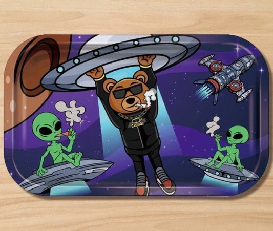 Alien Cloudz Medium Rolling Tray