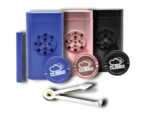 one hitter dugout, grinder, and hitter