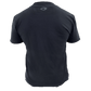 Cloudz apparel black bear t-shirt, back