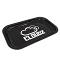 Cloudz medium rolling tray, black