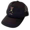 Cloudz apparel snapback hat, black